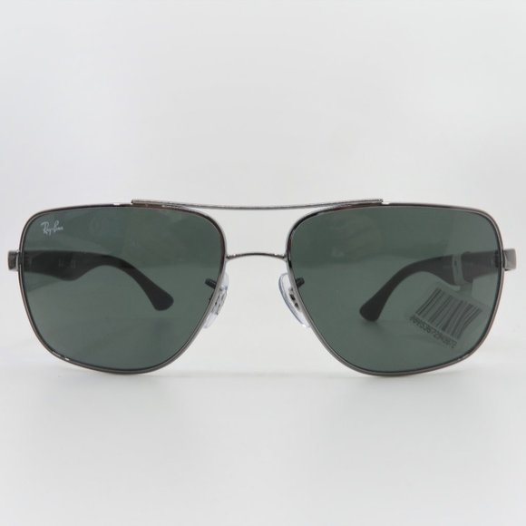 Ray-Ban RB3483 004/71 New Gunmetal & Black Sunglasses 60mm with defect - Picture 2 of 6